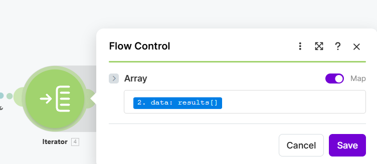 Node 4 — Module Iterator dans Make