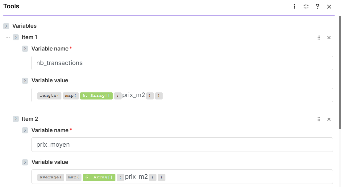 Node 7 — Variables 1/3